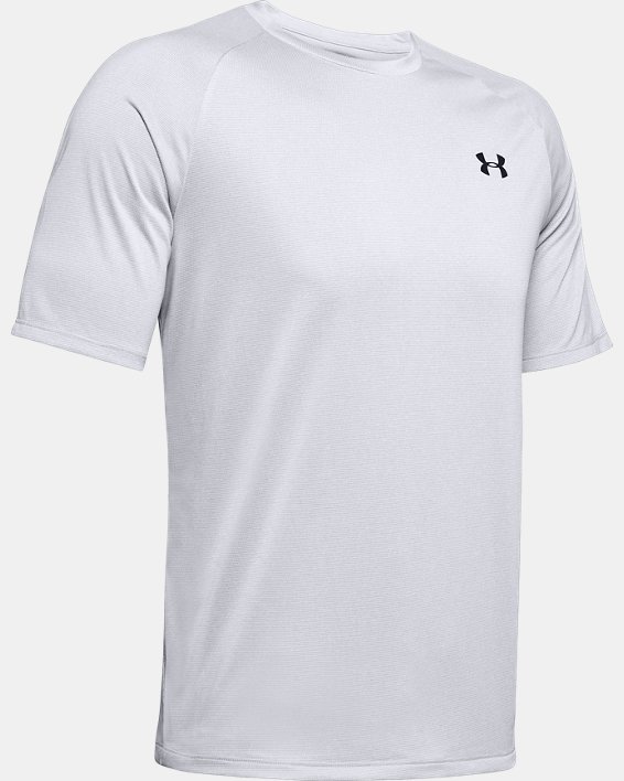 Heren T-shirt UA Tech™ 2.0 met korte mouwen, Gray, pdpMainDesktop image number 4